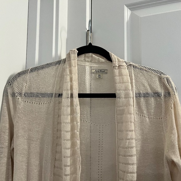 [ LUCKY BRAND ] Long Open Front Cardigan Duster Size XS - Picture 5 of 5